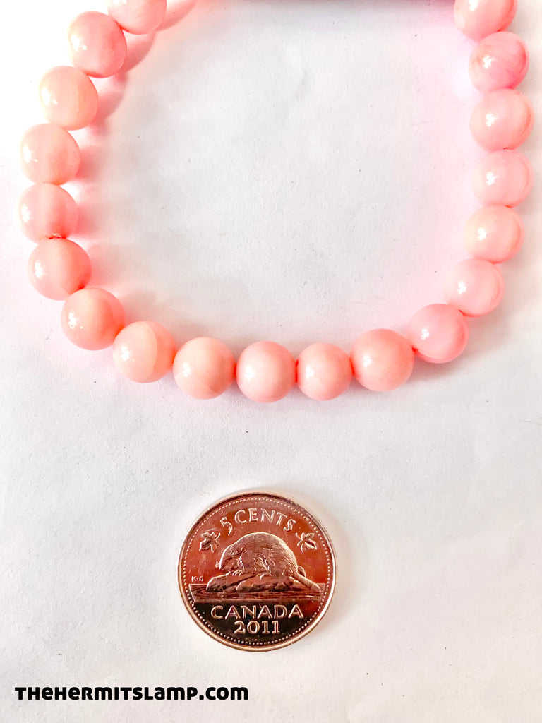 Pink Coral Bracelet