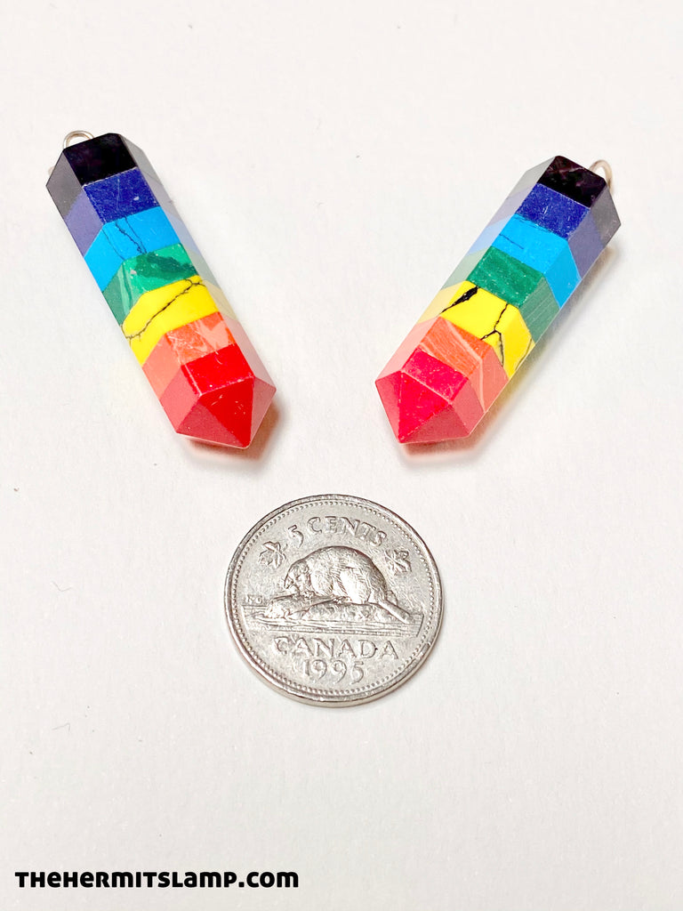 Rainbow Stone Pendant