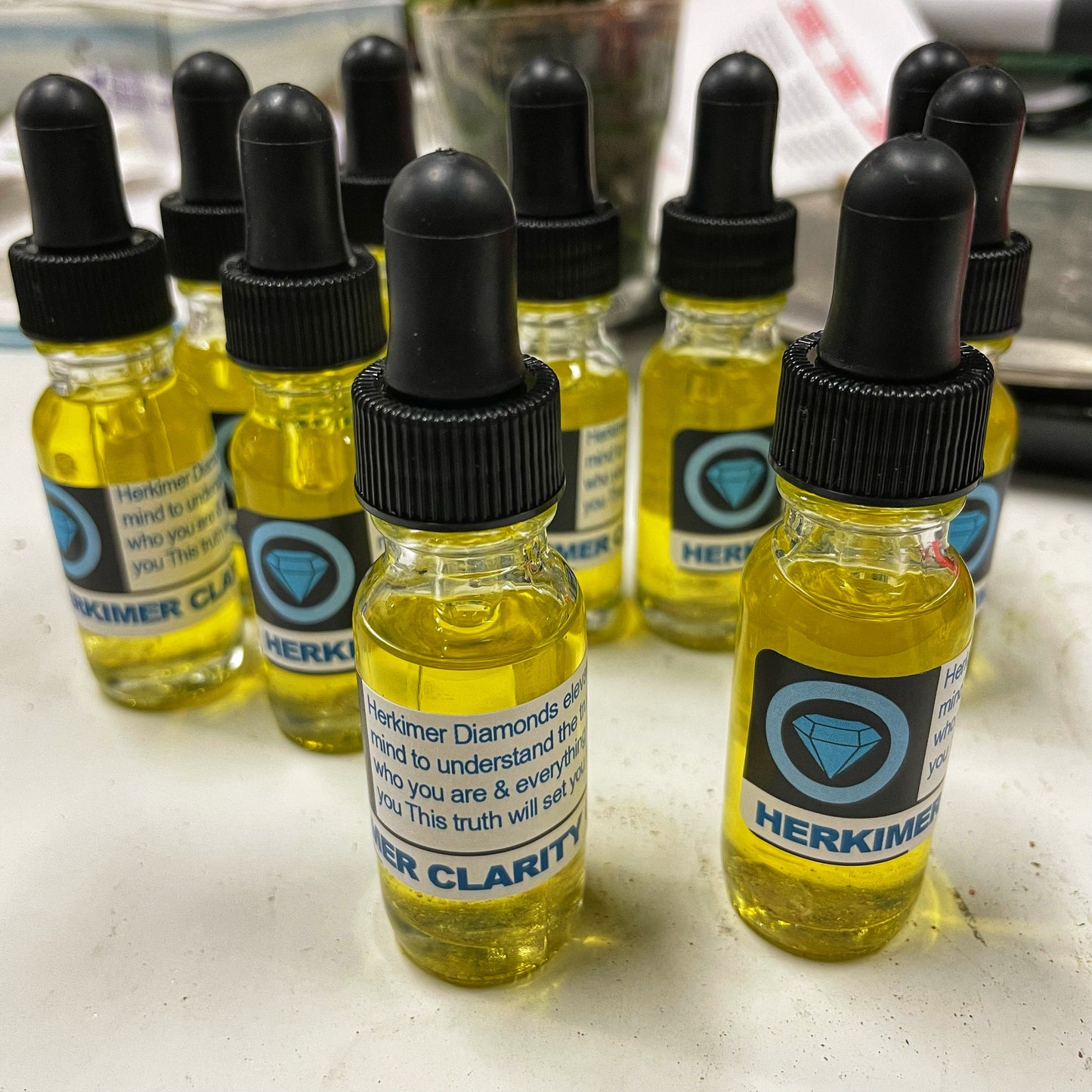 Stones and Bones Brand Herkimer Diamond Clarity Oil