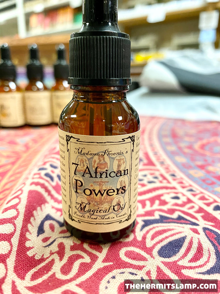 7 African Powers Magical Oil Blend by Madame Phoenix