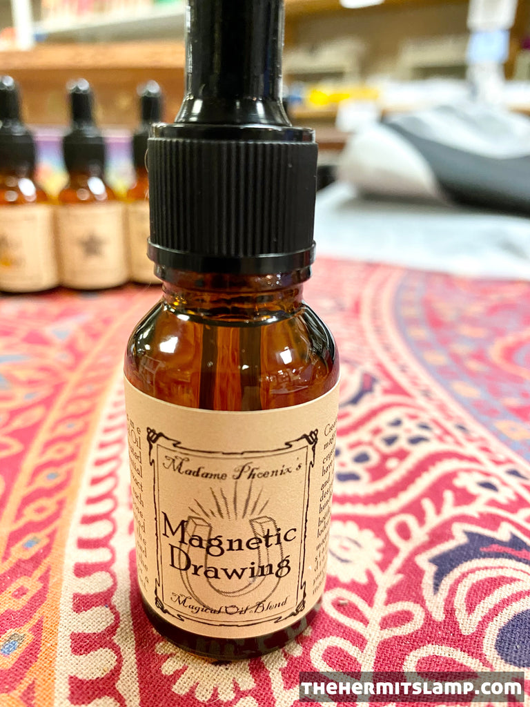 Magnetic Drawing Magical Oil by Madame Phoenix