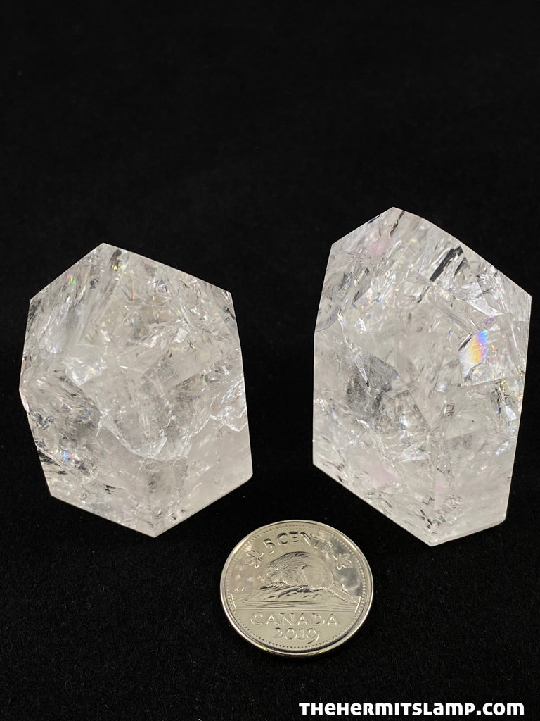 Fire and Ice Quartz Points