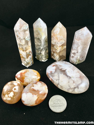 Flower Agate (Multiple Options)