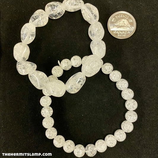 Fire and Ice Quartz Bracelet (Multiple Options)