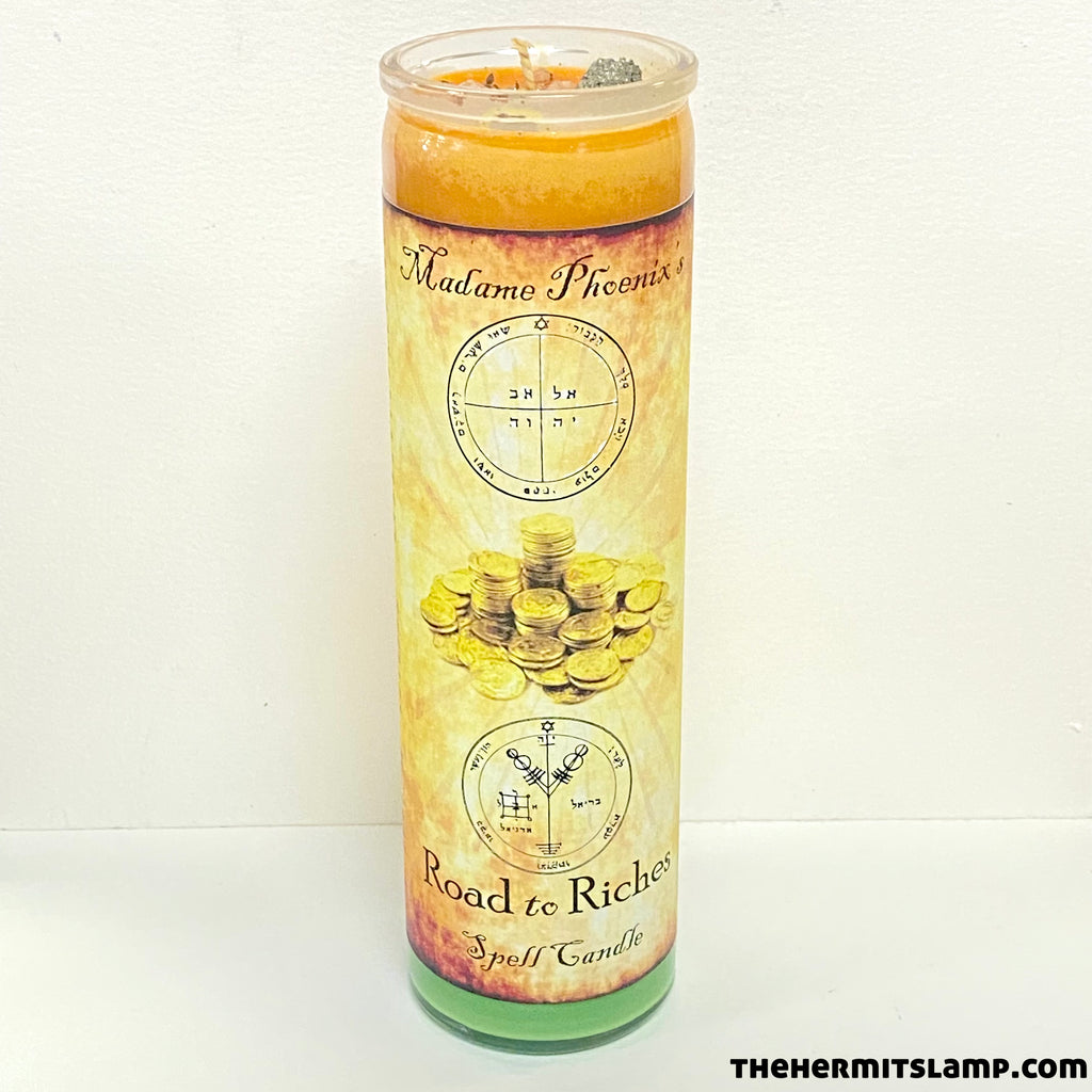 7 Day Candle - Road to Riches by Madame Phoenix