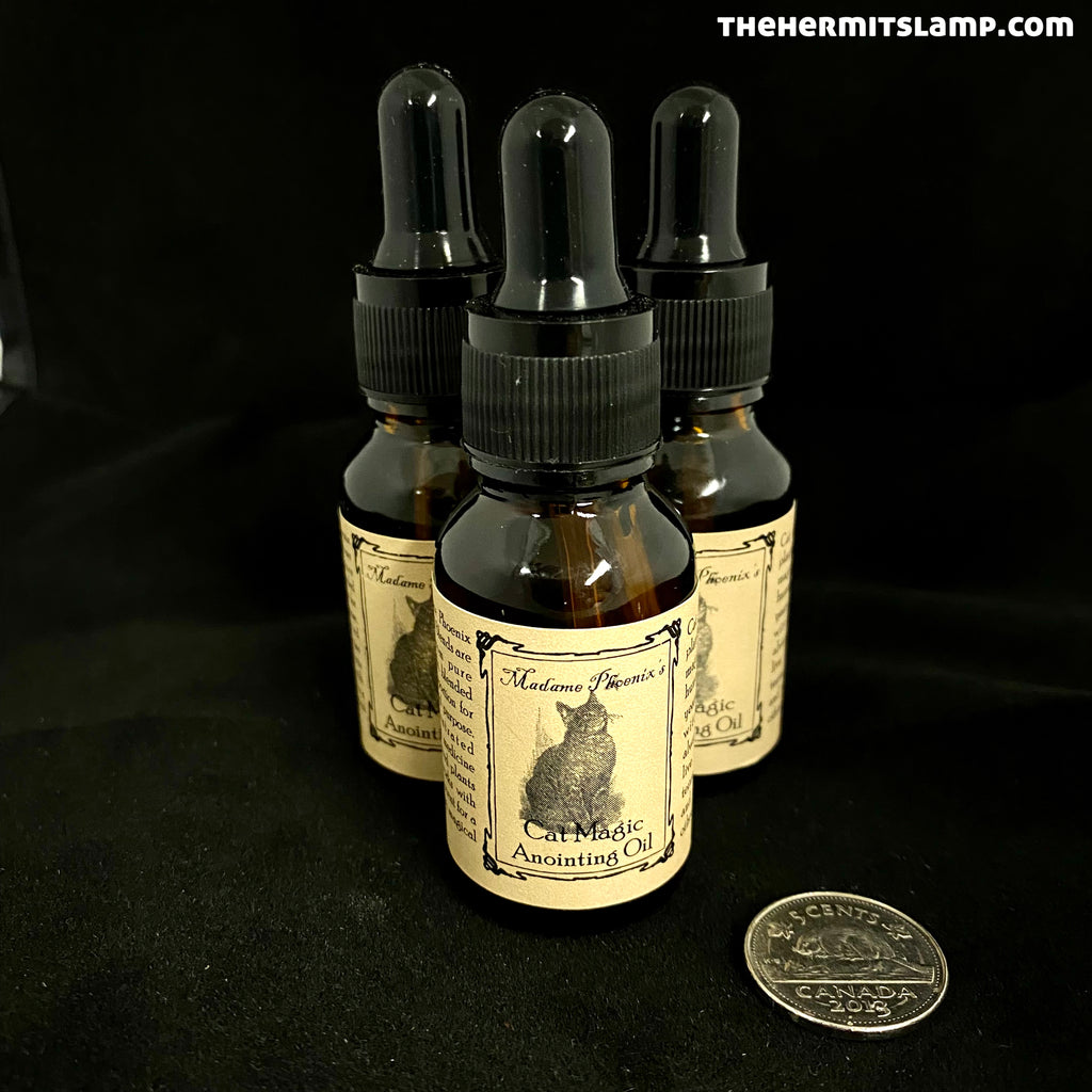 Cat Magic Anointing Oil by Madame Phoenix