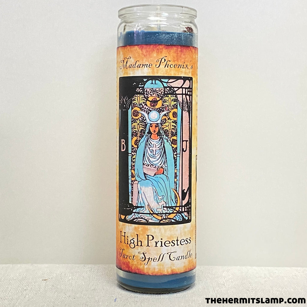 7 Day Candle - The High Priestess Tarot Candle by Madame Phoenix