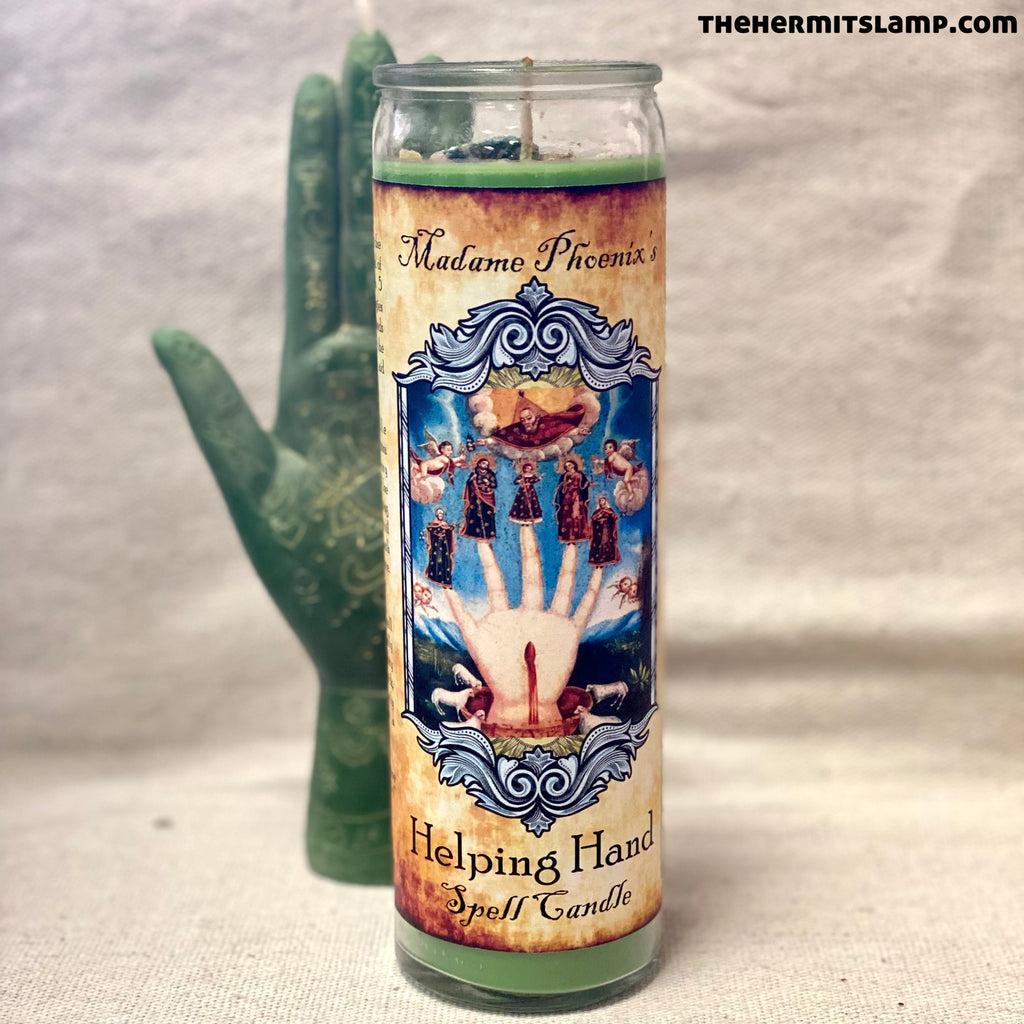 7 Day Candle - Helping Hand Spell Candle by Madame Phoenix
