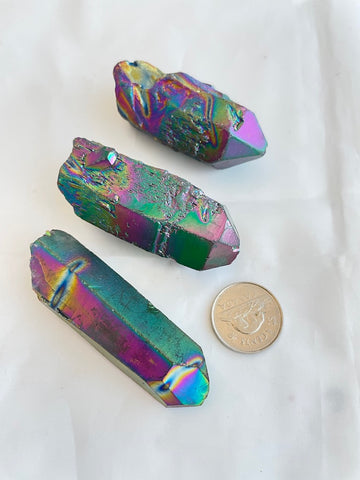 Titanium Aura Quartz (Multiple Options)