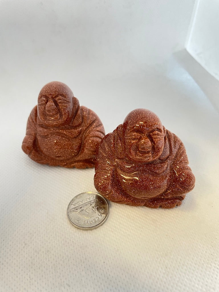 Laughing Buddha Carving (Multiple Options)