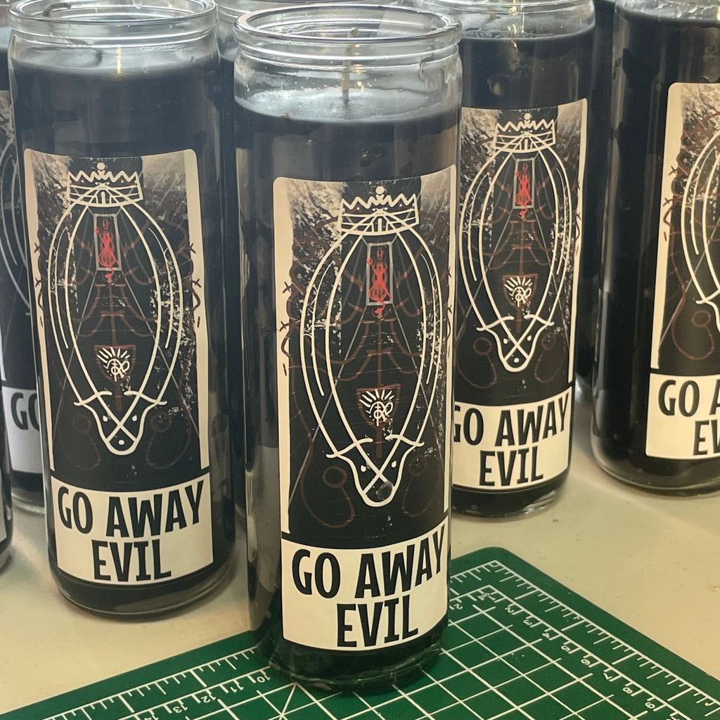 7 Day Candle - Go Away Evil