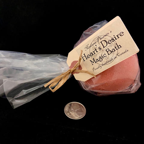 Heart's Desire Bath Bomb by Madame Phoenix