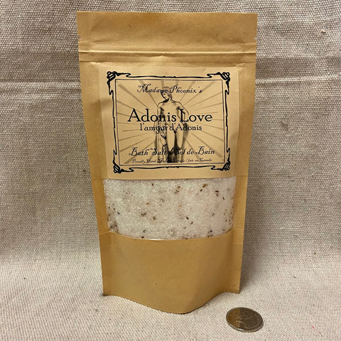 Adonis Love Bath Salts by Madame Phoenix