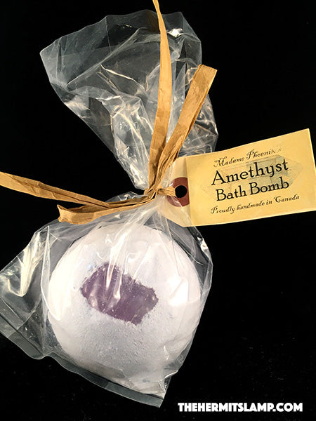 Amethyst Crystal Bath Bomb by Madame Phoenix