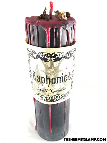 Baphomet Pillar Candle by Madame Phoenix