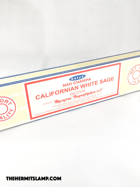 Satya Californian White Sage Incense Sticks