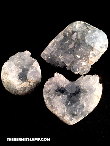 Celestite Cluster (Multiple Options)