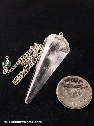 Clear Quartz Pendulum (Multiple Options)