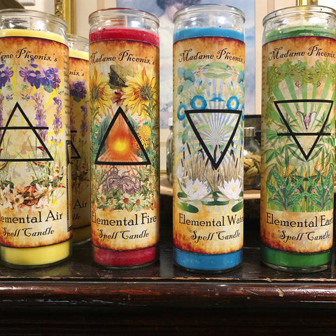 7 Day Elemental Candles by Madame Phoenix (Multiple Options)