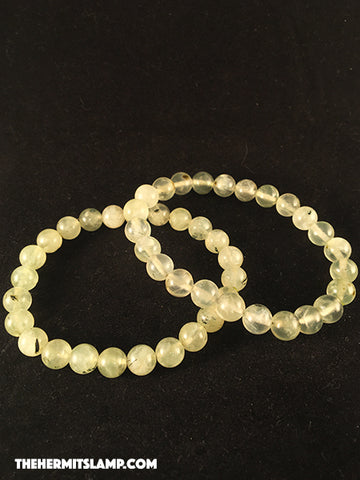 Prehnite Bracelet (Multiple Options)
