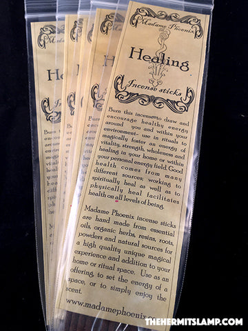 Healing Incense Sticks by Madame Phoenix