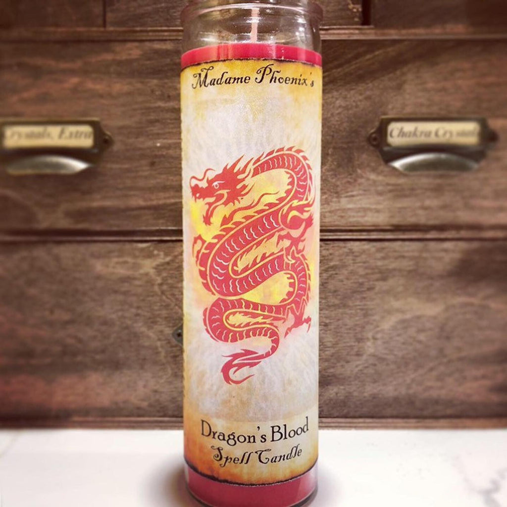 7 Day Candle - Dragon’s Blood by Madame Phoenix