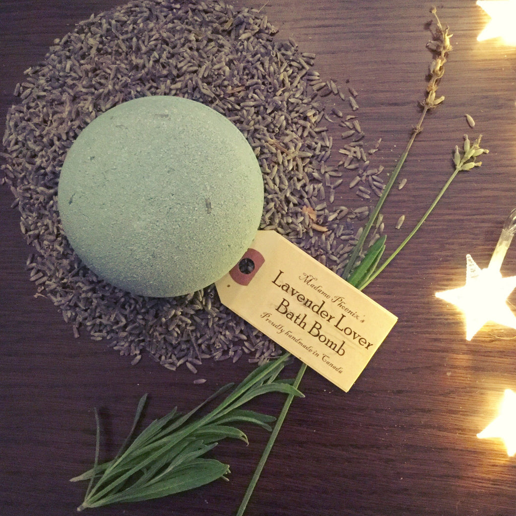 Lavender Lover Bath Bomb by Madame Phoenix