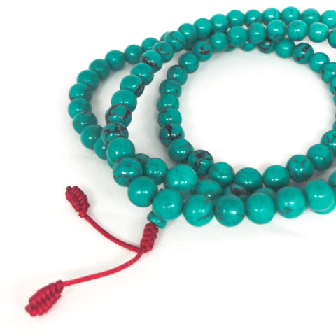 Turquoise Prayer Mala