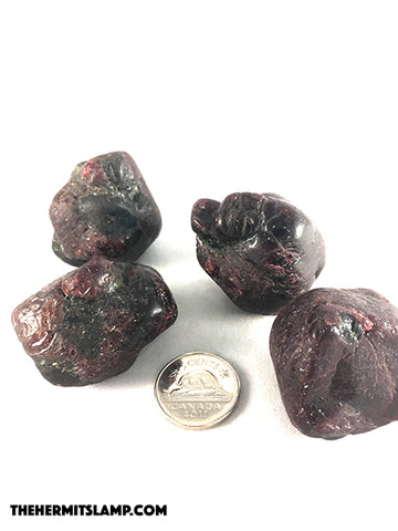 Raw Garnet Chunks
