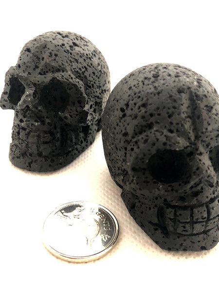 Lava Rock Skull