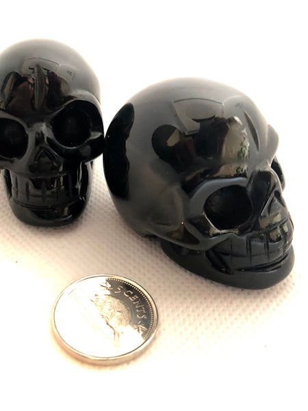 Obsidian Skulls