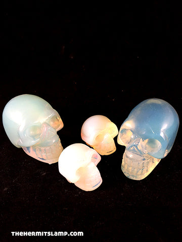 Opalite Skulls