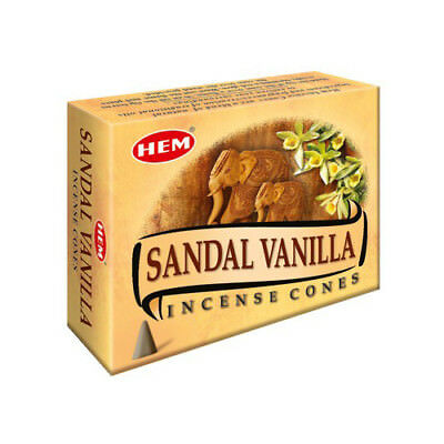 HEM Sandal and Vanilla Incense Cones