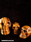 Tiger's Eye Skull (Multiple Options)