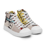 4 Aces Rider Waite Smith Women’s high top canvas shoes