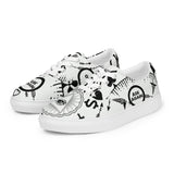 Casting Cloth/ Ouija Women’s lace-up canvas shoes